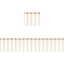 100 Pcs Wood Flagpole DIY