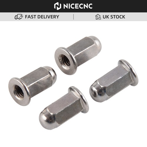 Dome nuts 6mm - 6mm, acorn