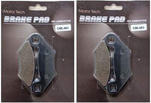 Rear brake pads for - 2x, jcb