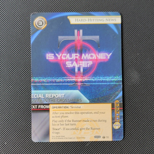 Netrunner hard hitting - netrunner, hard-hitting