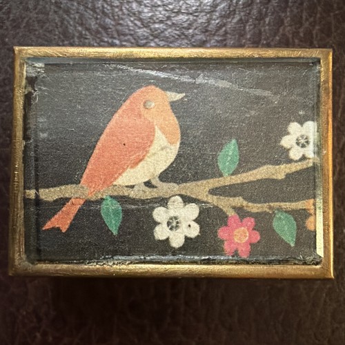 Vintage trinket pill box - vintage, trinket-pill
