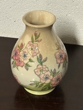 Moorcroft Spring Blossom Vase Designed By Sally Tuffin - Has Discolouration