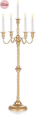 Gold Floor Candelabra Candle
