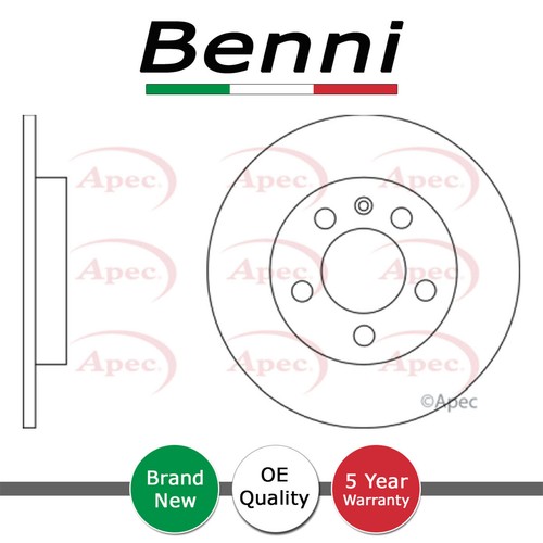 Brake disc rear benni fits - 1x,