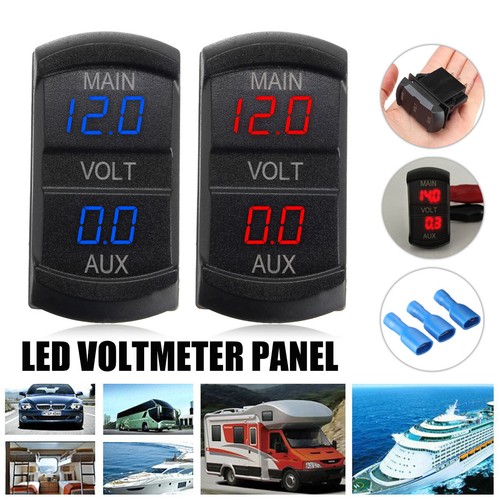 Dual voltmeter voltage - voltage, gauge