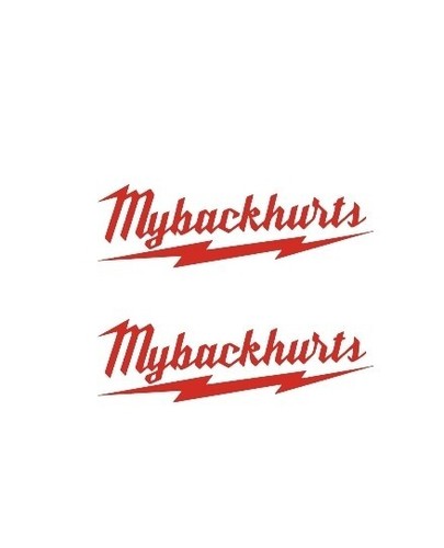 Back hurts novelty tool - hurts,