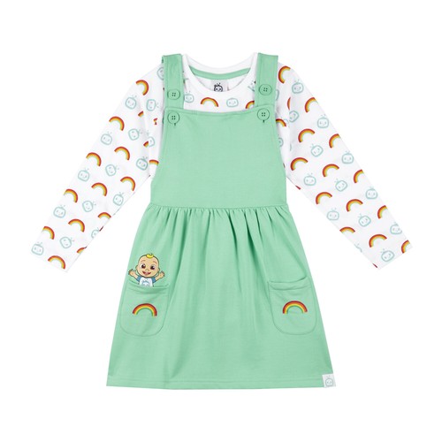 Cocomelon girls pinafore - cocomelon,