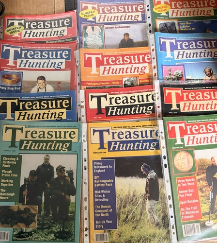 Treasure hunting magazine - treasure,