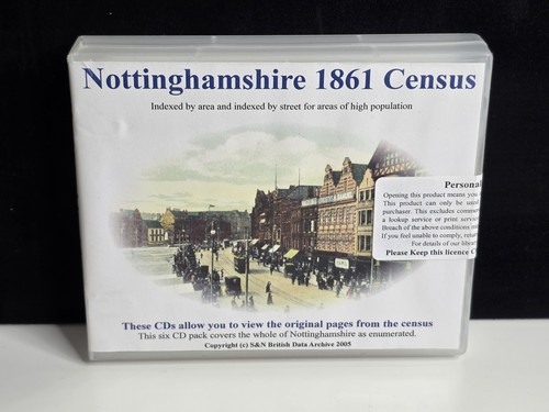 Nottinghamshire 1861 census - nottinghamshire,
