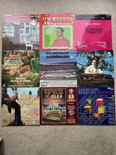 Bundle of 9 Vinyl LPs – Hammond Organ, Klaus Wunderlich, Jim Reeves, Elka etc.