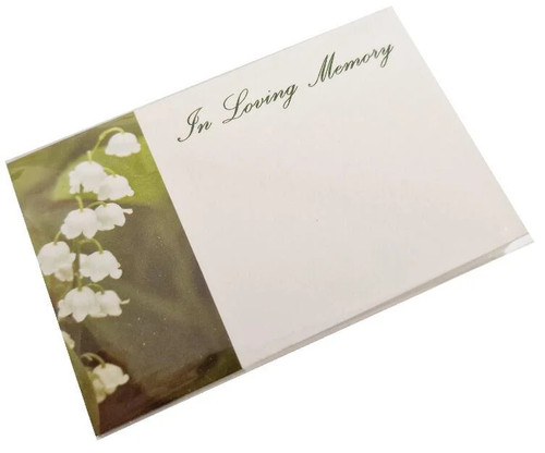 Florist cards loving memory - loving,