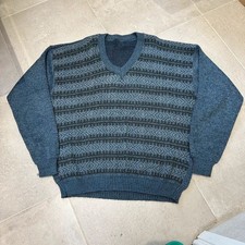 Vintage Patterned Knit Jumper