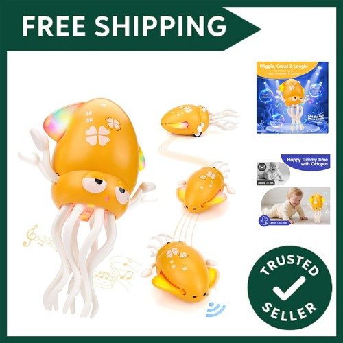 Tummy time toys - dancing, squid