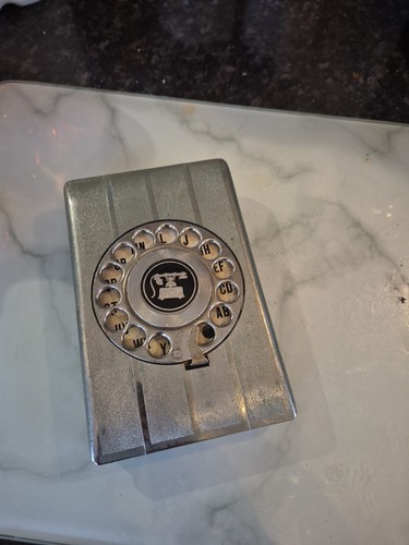 Vintage eagle rotary phone - vintage,