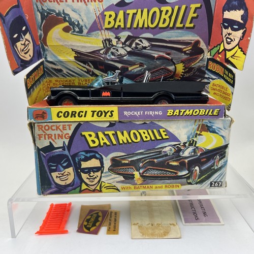 Vintage corgi 267 batmobile - vintage,