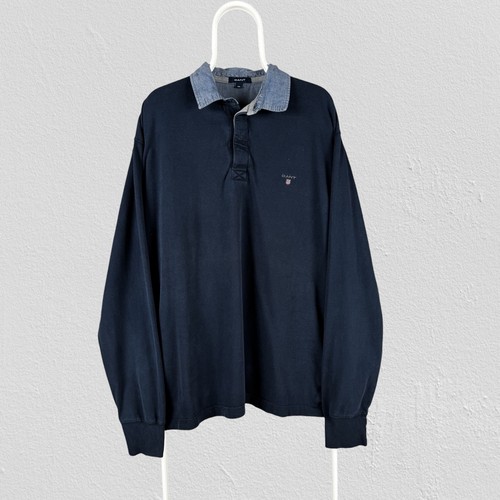 Gant navy blue rugby - navy,