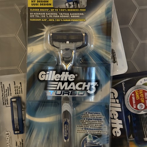 Gillette mach turbo razor - gillette,