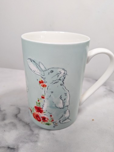 Fine china animal mug - fine, rabbit