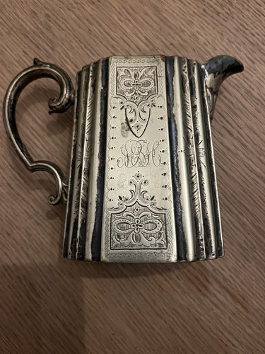 Antique victorian epbm creamer - victorian,