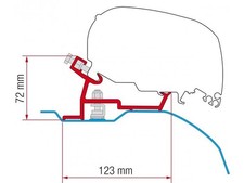 Fiamma F80 F65 Awning Adapter