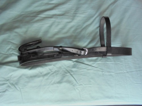 Jeffries black half - half, bridle