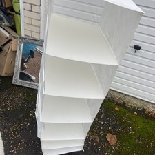 IKEA Hanging Wardrobe Storage Organiser with 6 Shelves