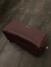 Jack Wills Burgundy Wash Bag