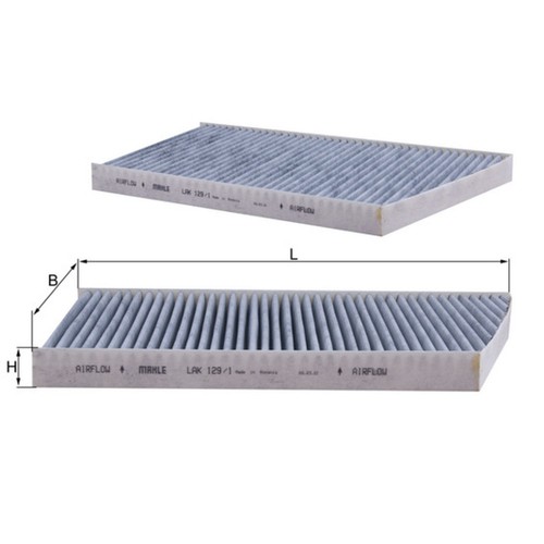 Cabin filter for - for, mercedes