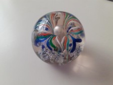 Vintage Glass Paperweight.