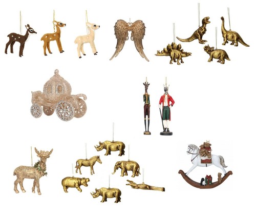 Handcrafted tree ornaments - handcrafted,