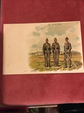 Pre-WW1 CIVIL SERVICE RIFLES CHROMOLITHOGRAPHIC PRINTED PC ca 1900