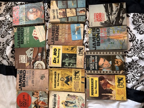 James bond books - 14,
