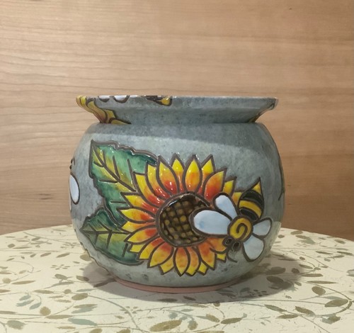 Large hand painted mexican - large, hand-painted