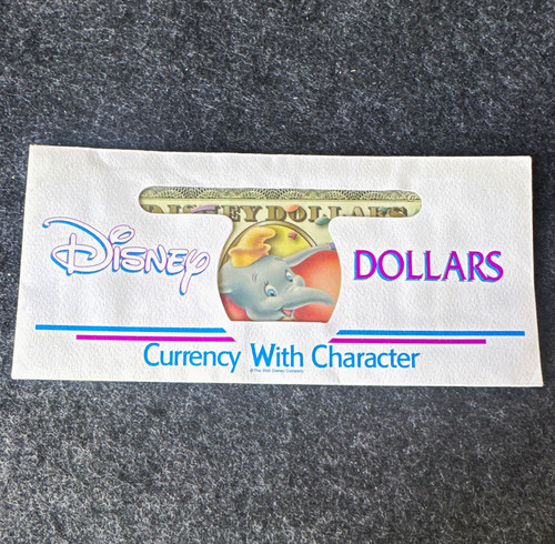 Disney dollars - $1,