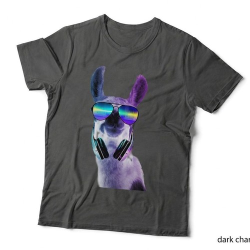 Rave llama edm tech - llama, dj