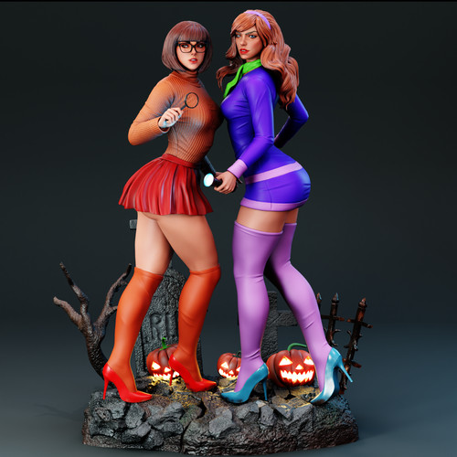 Sexy velma daphne - &, statue