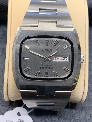 Vintage 1970s gruen - gruen, precision