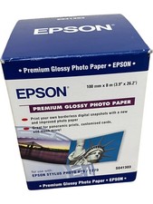 Epson Premium Glossy Photo Paper 100mm x 8m Roll S041303