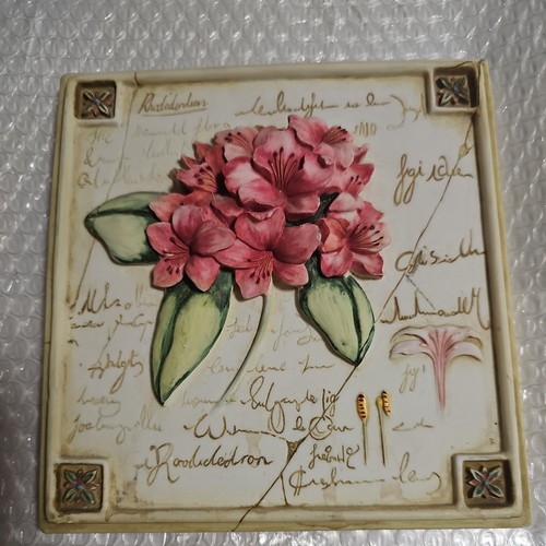 Hand painted wall plaque - wall,
