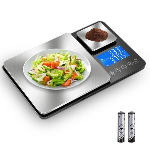 Dual platform kitchen scales - platform,