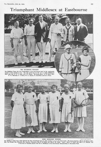 Tennis triumphant middlesex - tennis,