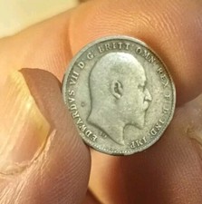 Silver 0.925 Threepence Edward