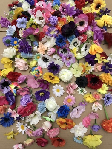100pcs small artificial flower - 100pcs,