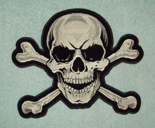 Large back patch - patch, skull