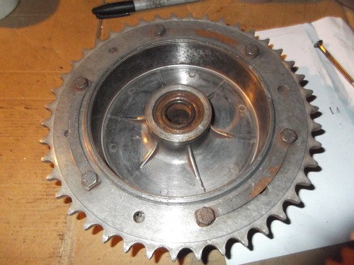 Rear wheel brake - wheel, sproket