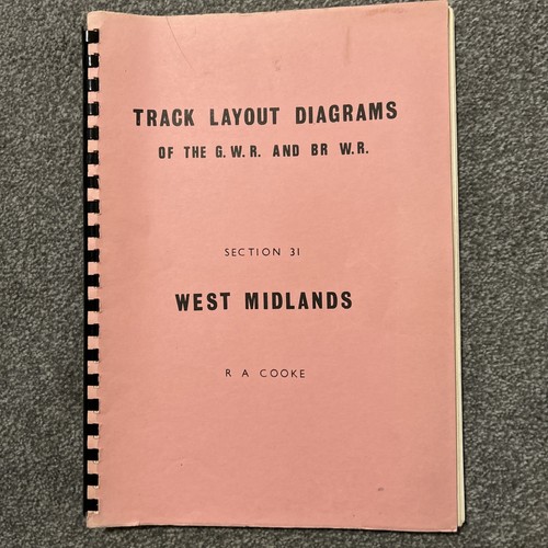 Track layout diagrams gwr - track,