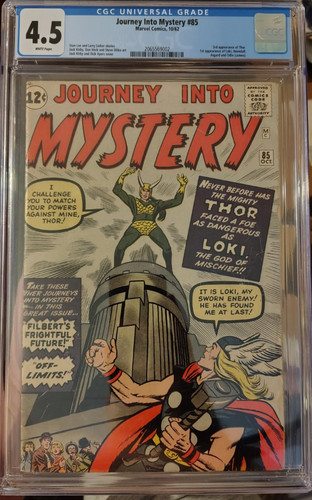 Journey into mystery cgc - journey, 85