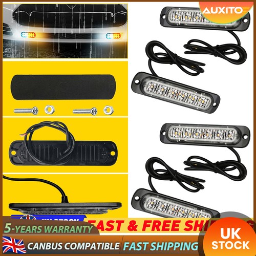 Led amber lightbar - 6x, truck