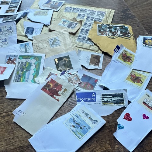 Kiloware mixture used stamps - kiloware,