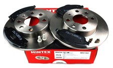 MINTEX FRONT BRAKE SET DISCS